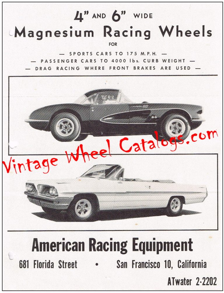 American Racing | Vintage Wheel Catalogs