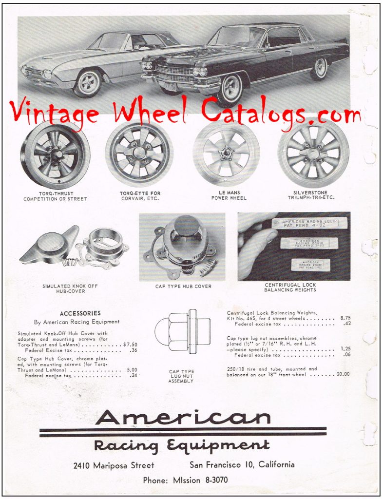 American Racing | Vintage Wheel Catalogs