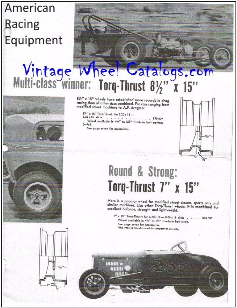 American Racing | Vintage Wheel Catalogs